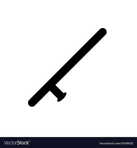 Baton icon Royalty Free Vector Image - VectorStock