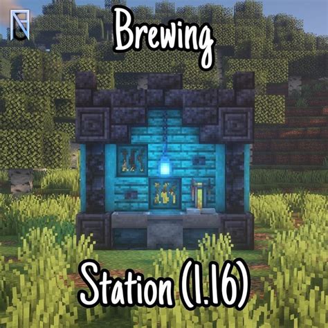 Minecraft Builder | NRGmix on Instagram: “Brewing station with 1.16 blocks! 🧪Follow @nrgbuilds ...