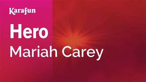 Karaoke Hero - Mariah Carey * - YouTube