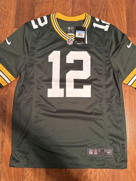 NWT Nike NFL ON FIELD Green Bay Packers Aaron Rodgers #12 Jersey Men’s ...