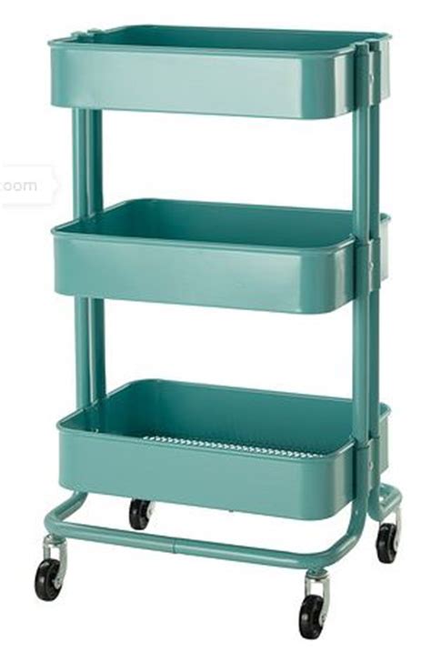 Powder coated steel shelving, kitchen cart and desk accessories, new from Ikea - Retro Renovation