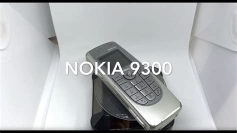 Nokia 9300, Silver, Rare Phone, Mobile Phone, 100% Original, Unlocked - YouTube