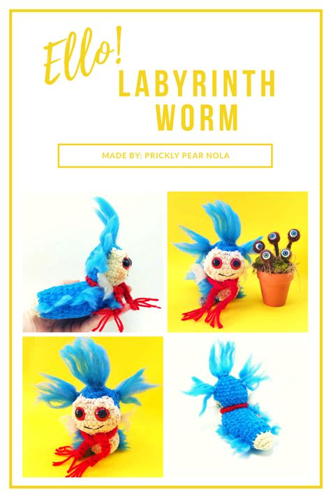 Ello Labyrinth Worm Plush Figure Labyrinth Movie Labyrinth | Etsy ...