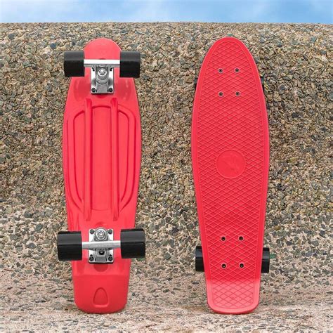 VICI Cruiser Skateboard [22in] - Red & Black | Net World Sports