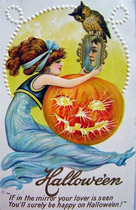 Zinne's Blog: Vintage Halloween Postcards Part 2