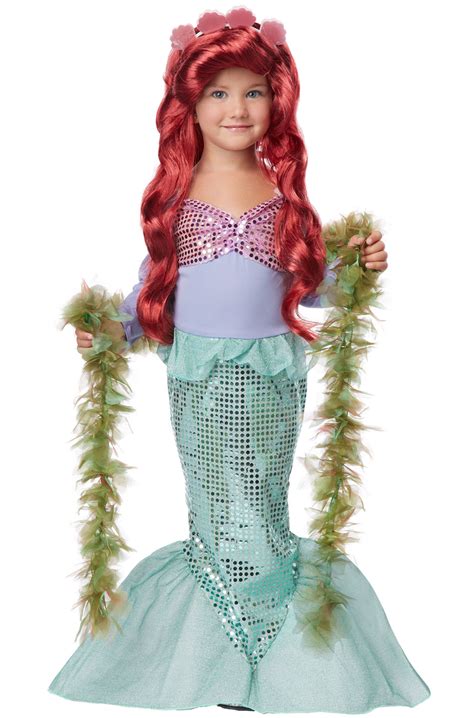 Toddler Girl Little Mermaid Ariel Halloween Costume