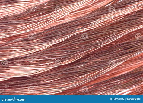 Copper Wire Secondary Raw Material Stock Photo - Image of secondary, wire: 128976822