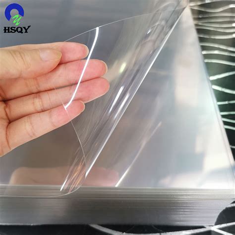 0.21mm-5mm Screen Printing Plastic Transparent Rigid PVC Sheet - China ...