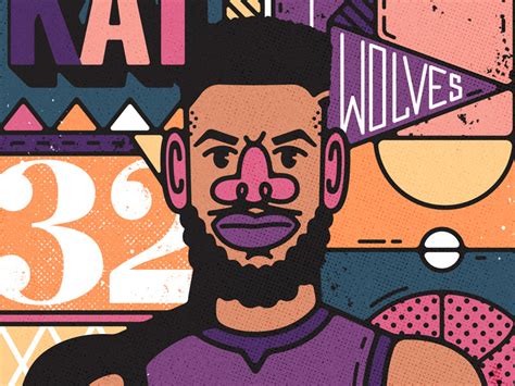 Karl-Anthony Towns by Nathan Walker on Dribbble