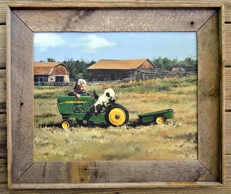 Tractor art John deere paintings tractor ride by Brushedmemories