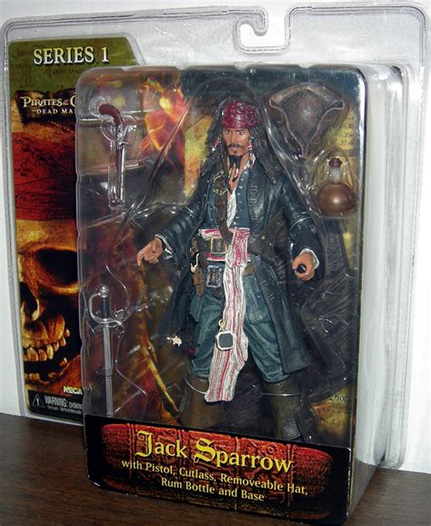 Jack Sparrow Dead Mans Chest Action Figure Neca