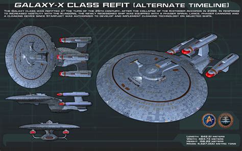 Galaxy-X Class ortho [New] by unusualsuspex on DeviantArt