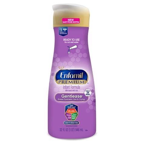 Enfamil Premium Gentlease Ready-to-Feed Infant Formula - 32oz : Target