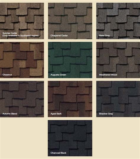 Certainteed Shingle Colors - Effy Moom