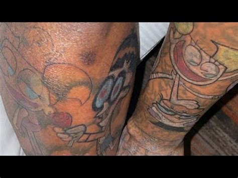 Famous Dex New Dexter's Laboratory Tattoos! - YouTube