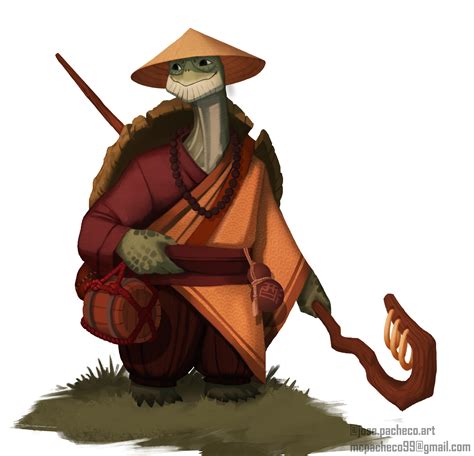 [ART] Po, The Brewmaster Monk : r/DnD