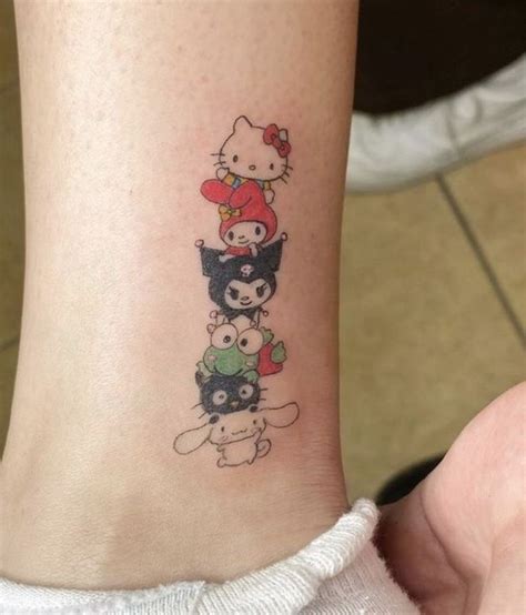 sanrio tattoo, ☆ | Hello kitty tattoos, Kawaii tattoo, Tattoos