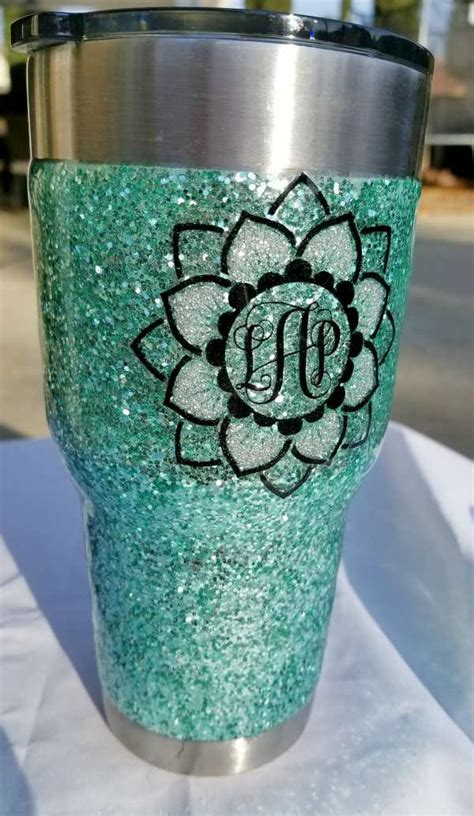 Glitter Tumbler Step by Step Pics and Video Tutorial! - Leap of Faith Crafting