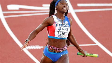 U.S. sprinter Twanisha 'TeeTee' Terry talks track and field, TikTok ...