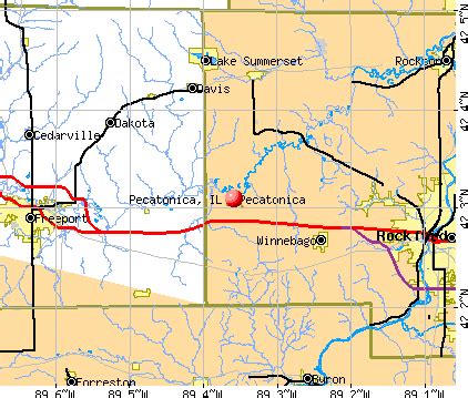 Pecatonica, Illinois (IL 61063) profile: population, maps, real estate, averages, homes ...