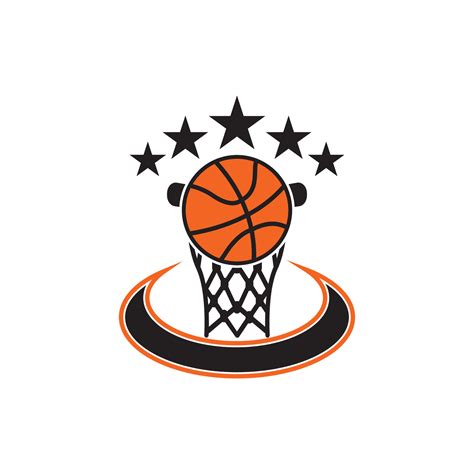 basketball hoop icon vector illustration logo template. 17260415 Vector Art at Vecteezy