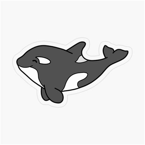 Cartoon Orca by Marinarehder | Redbubble | Orca art, Orca, Cute doodles drawings