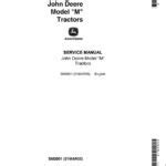 John Deere M Tractor Service Repair Manual