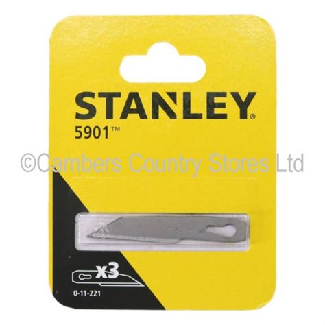 Stanley 5901 Knife Blade 3 Pack | Cambers Country Store