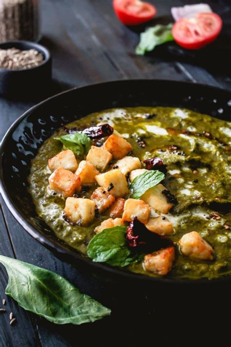 Authentic Palak Paneer Recipe - Cooking The Globe