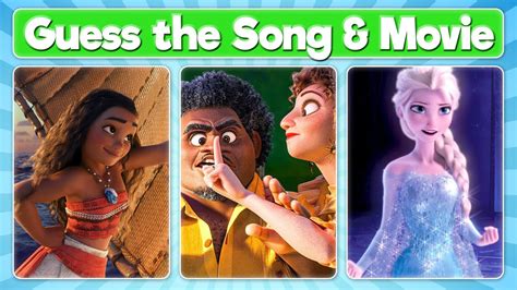 Guess the Disney Song & Movie Quiz 2022 (includes Encanto)! - YouTube