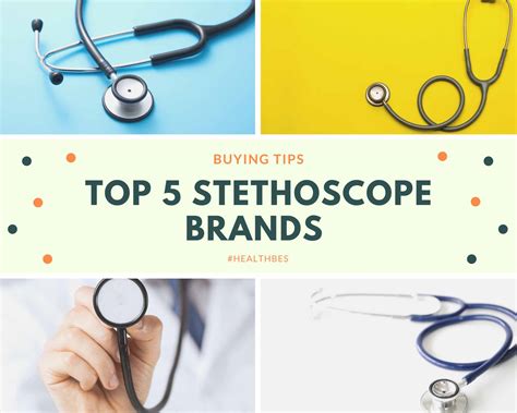 Top 5 Stethoscope Brands Nursing Student Should Know