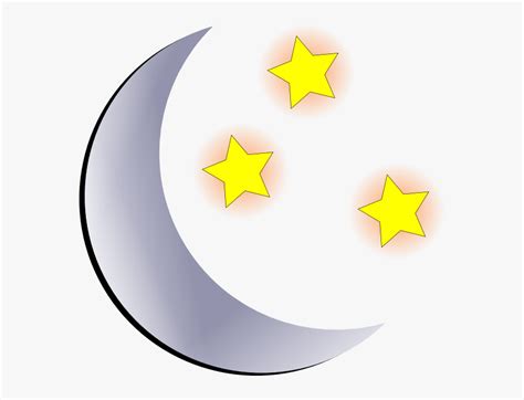 Moon And Stars Cartoon