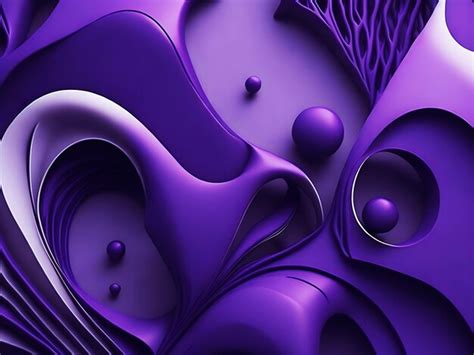 Premium AI Image | Purple background Purple shape background Generative Ai