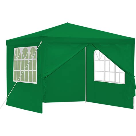 3x3m Gazebo Outdoor Marquee Tent Canopy Green – JUST Hammocks