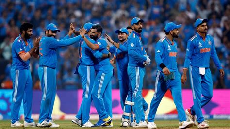 India beat NZ to reach ODI World Cup final for 4th time after Shami's 7 ...