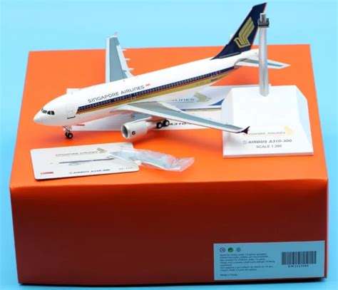 JC WINGS 1:200 SINGAPORE AIRLINES Airbus A310-300 Diecast Aircraft ...