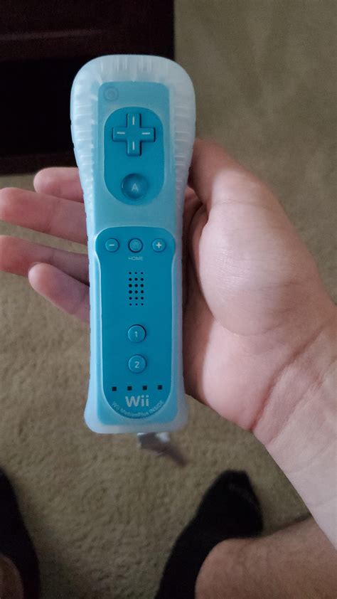 Just got reunited with my original wii controller that came with my ...