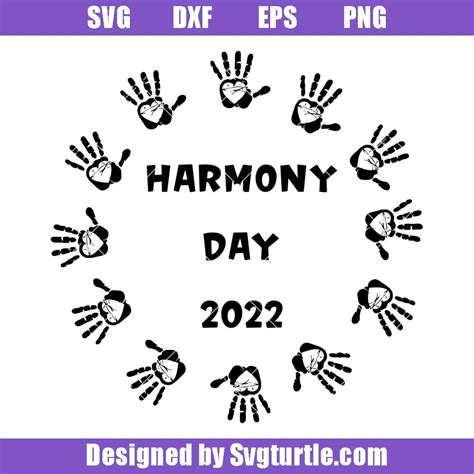 Harmony Day Ribbon Svg File Vinyl World - vrogue.co