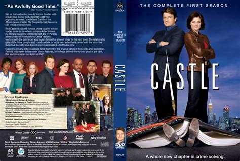 Castle Season 1 - TV DVD Scanned Covers - Castle Season 1 cover :: DVD Covers