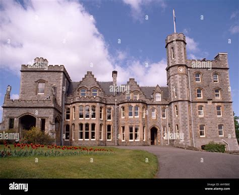 Inverlochy Castle Hotel at Fort William in Scotland in Great Britain in the United Kingdom UK ...