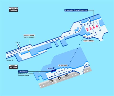 San Jose Airport Map | Map Of The World