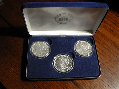 Morgan Silver dollar Collection in Display case NICE - For Sale, Buy ...