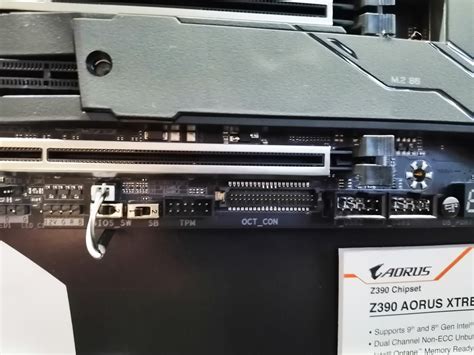 CES 2019: GIGABYTE Z390 Aorus Xtreme WaterForce Motherboard