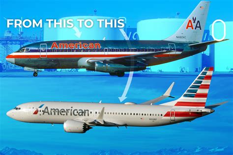 The Boeing 737 Variants Operated By American Airlines Over The Years