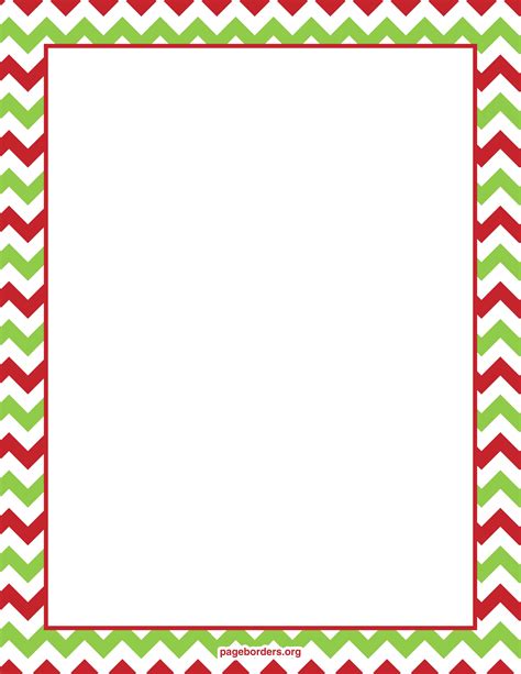 Free Christmas Border | Customize Online | Personal & Commercial Use - Free Printable Page ...