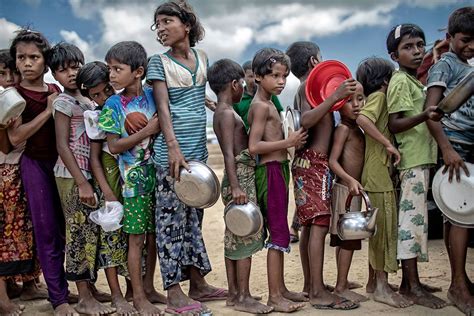 Refugee camp image wins food photo contest - BBC News