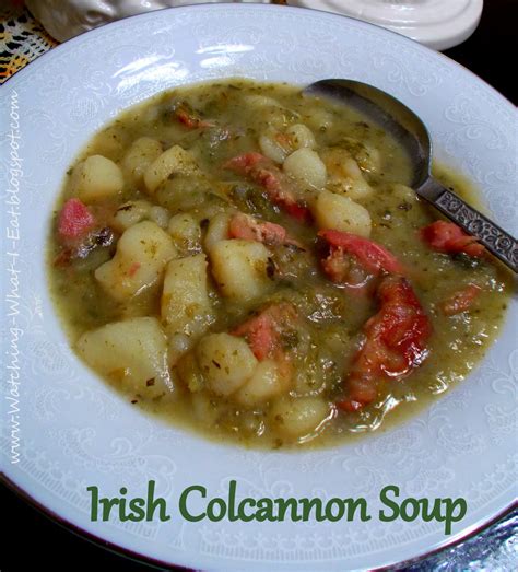 Watching What I Eat: Irish Colcannon Soup