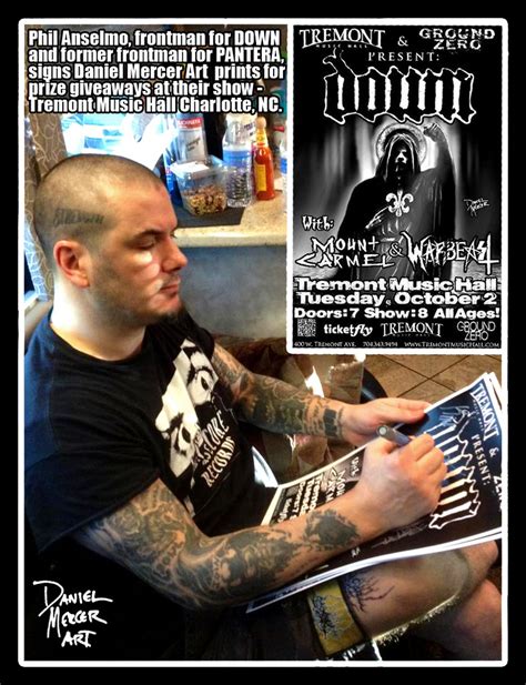 Phil Anselmo - Down Concert Poster | Daniel Mercer | Flickr