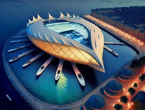 These Floating Sports Stadium Concepts Can Move To Wherever They're Needed