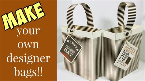 DIY GIFT BAGS/ easy to make DESIGNER gift bags!! - YouTube